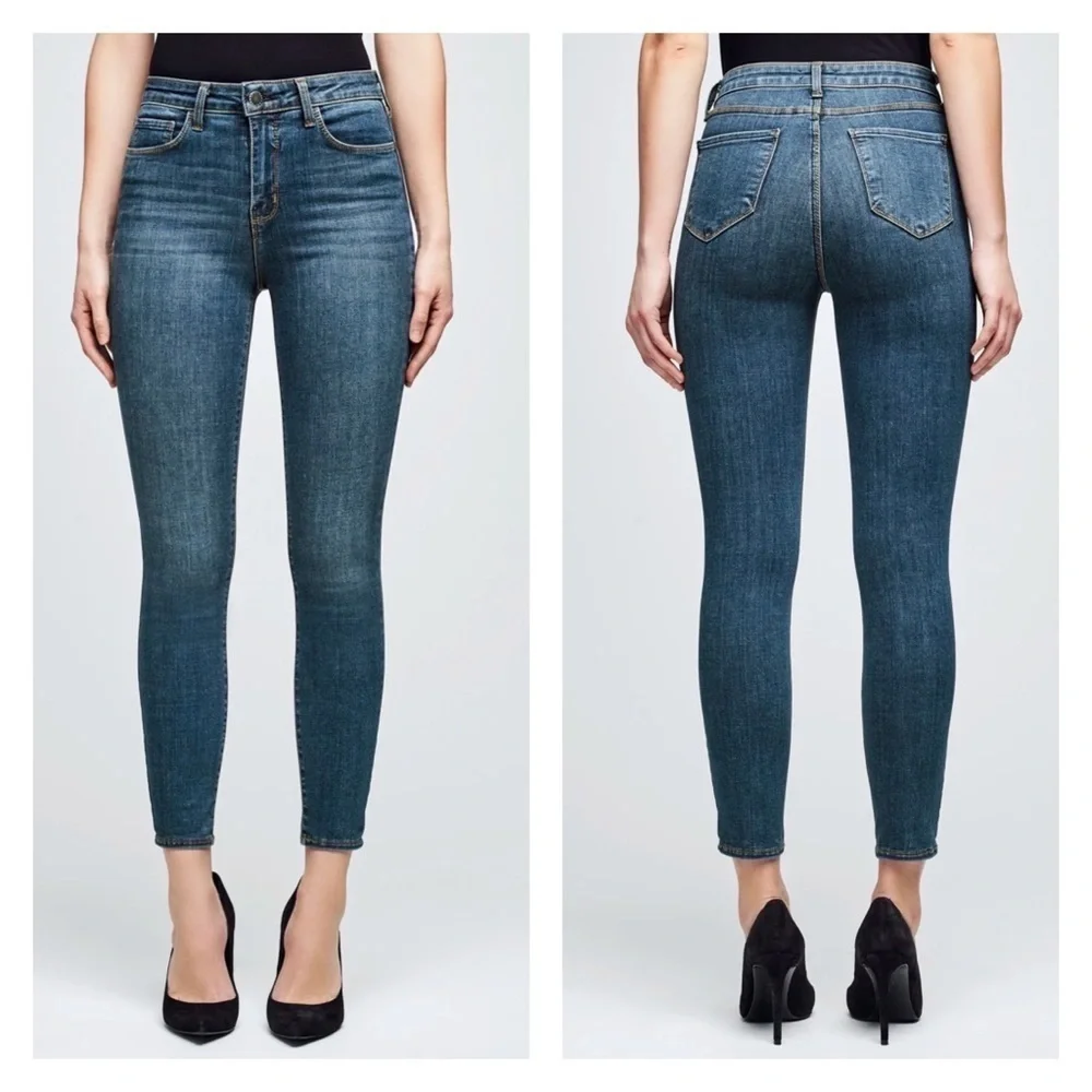 L’agence NEW Marguerite‎ High Rise Skinny Jeans in New Vintage 25